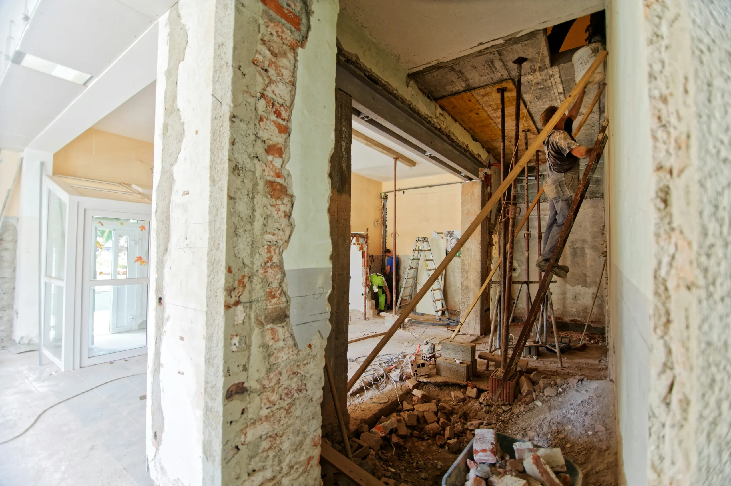 Déblayage après travaux avec Presta Net